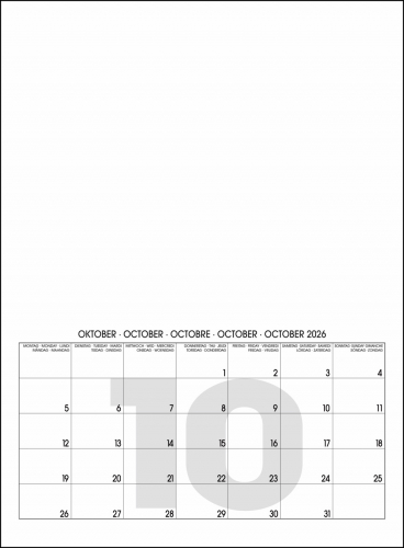 MINI WHITE BLANKOKALENDER DIY BASTEL SELBSTGESTALTEN